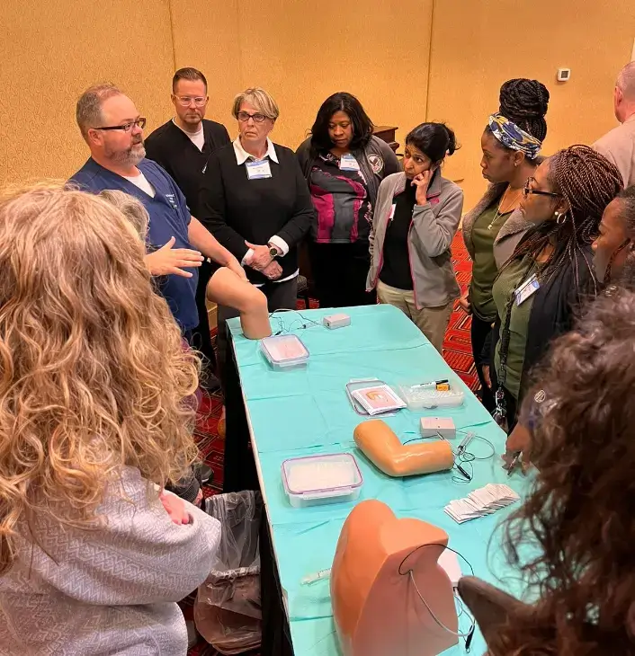 AAOPM pain management training in action